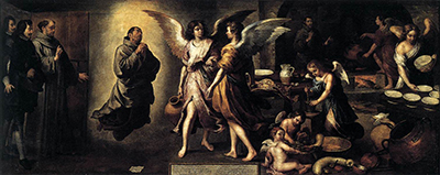 The Angels Kitchen Bartolome Esteban Murillo
